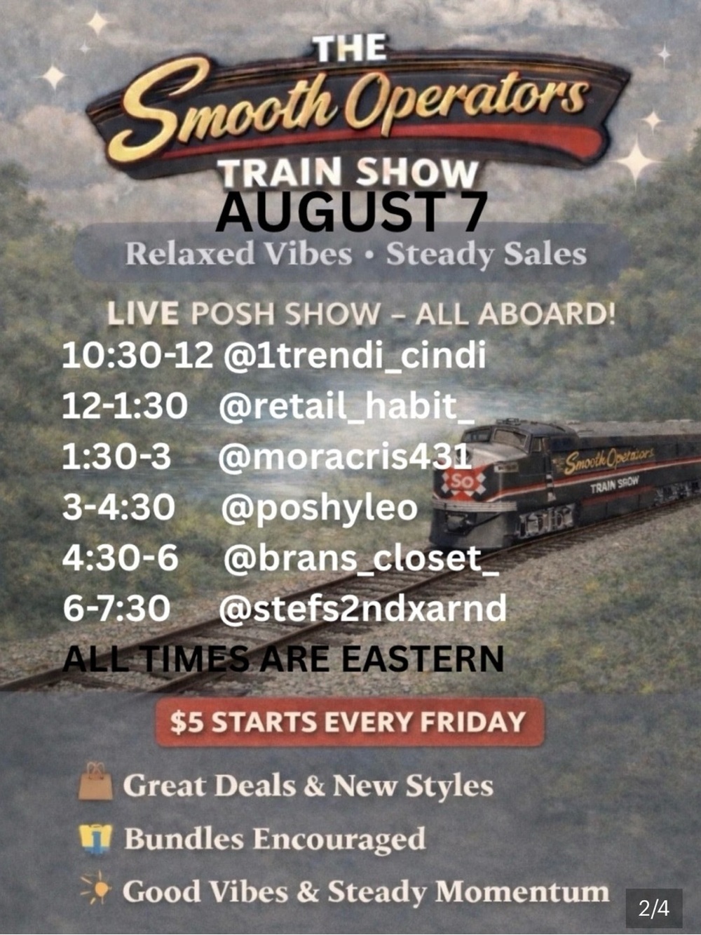 Come join us for some fun and grab some $5 deals while you’re here!